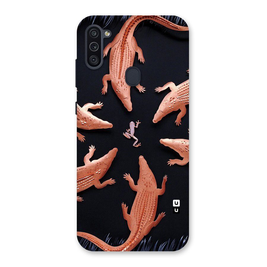 Brave Frog Back Case for Galaxy M11