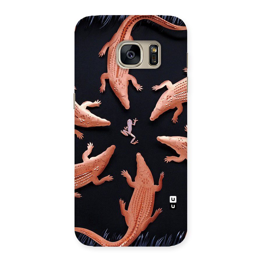 Brave Frog Back Case for Galaxy S7