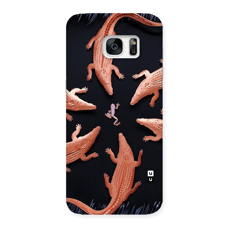 Brave Frog Back Case for Galaxy S7 Edge