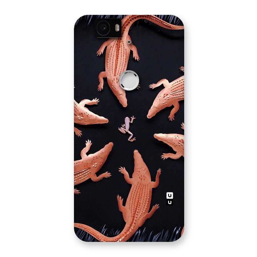 Brave Frog Back Case for Google Nexus-6P