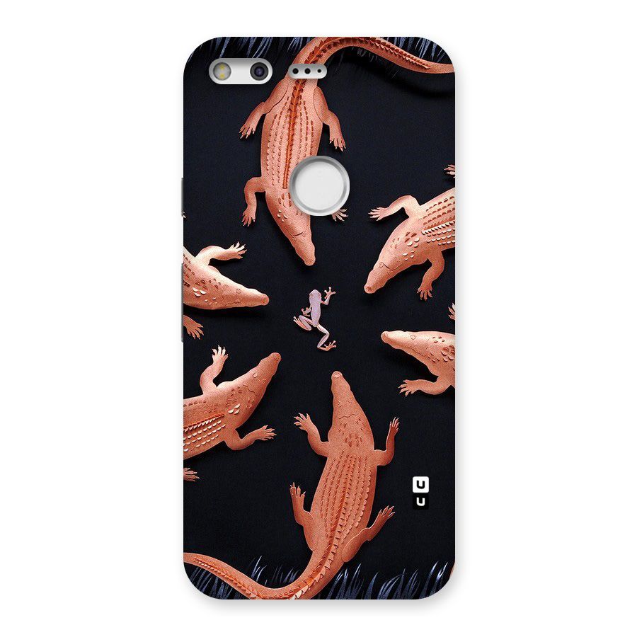 Brave Frog Back Case for Google Pixel