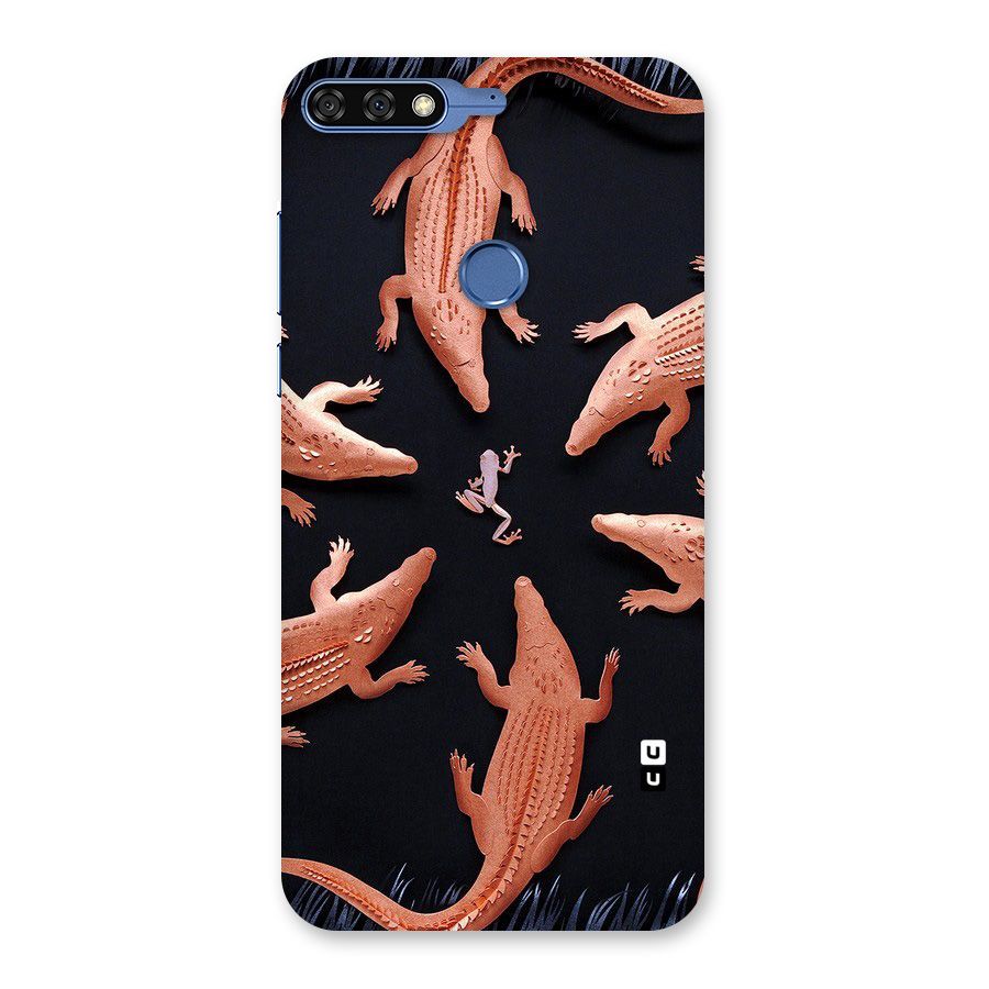 Brave Frog Back Case for Honor 7C