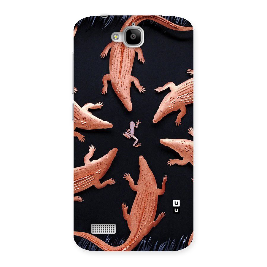 Brave Frog Back Case for Honor Holly
