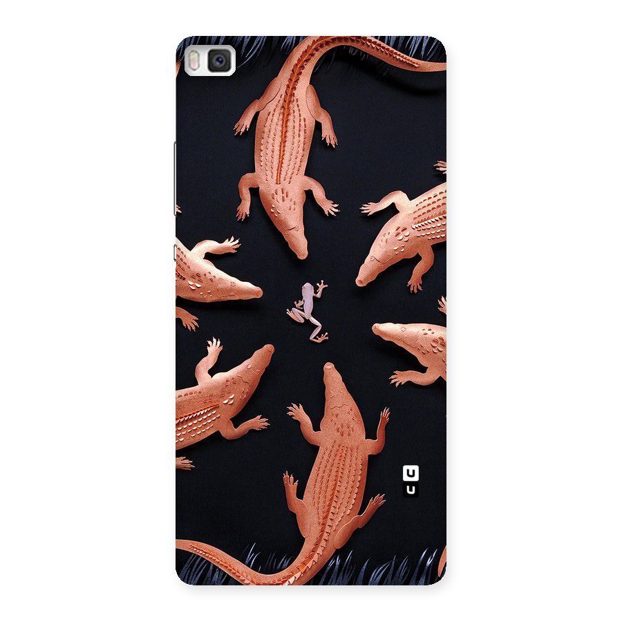 Brave Frog Back Case for Huawei P8