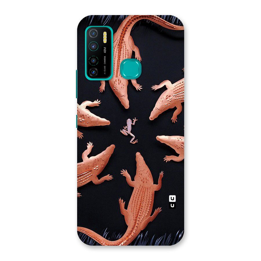 Brave Frog Back Case for Infinix Hot 9 Pro