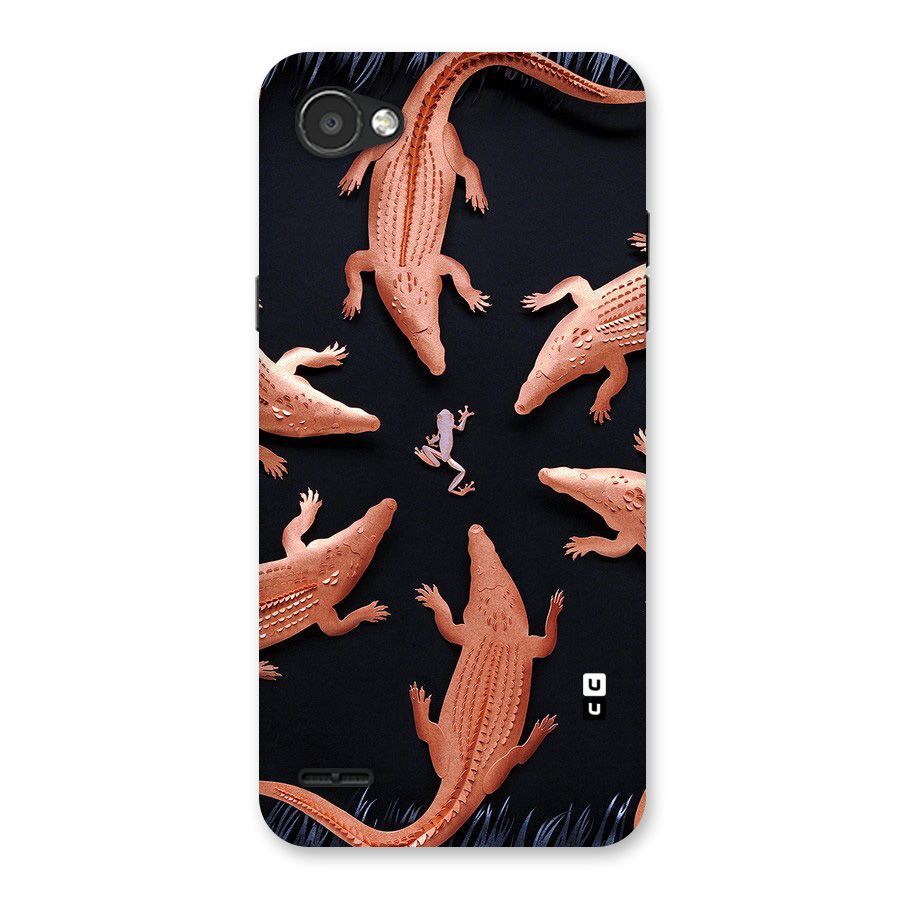 Brave Frog Back Case for LG Q6