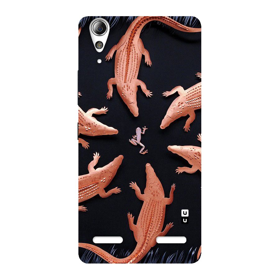 Brave Frog Back Case for Lenovo A6000 Plus