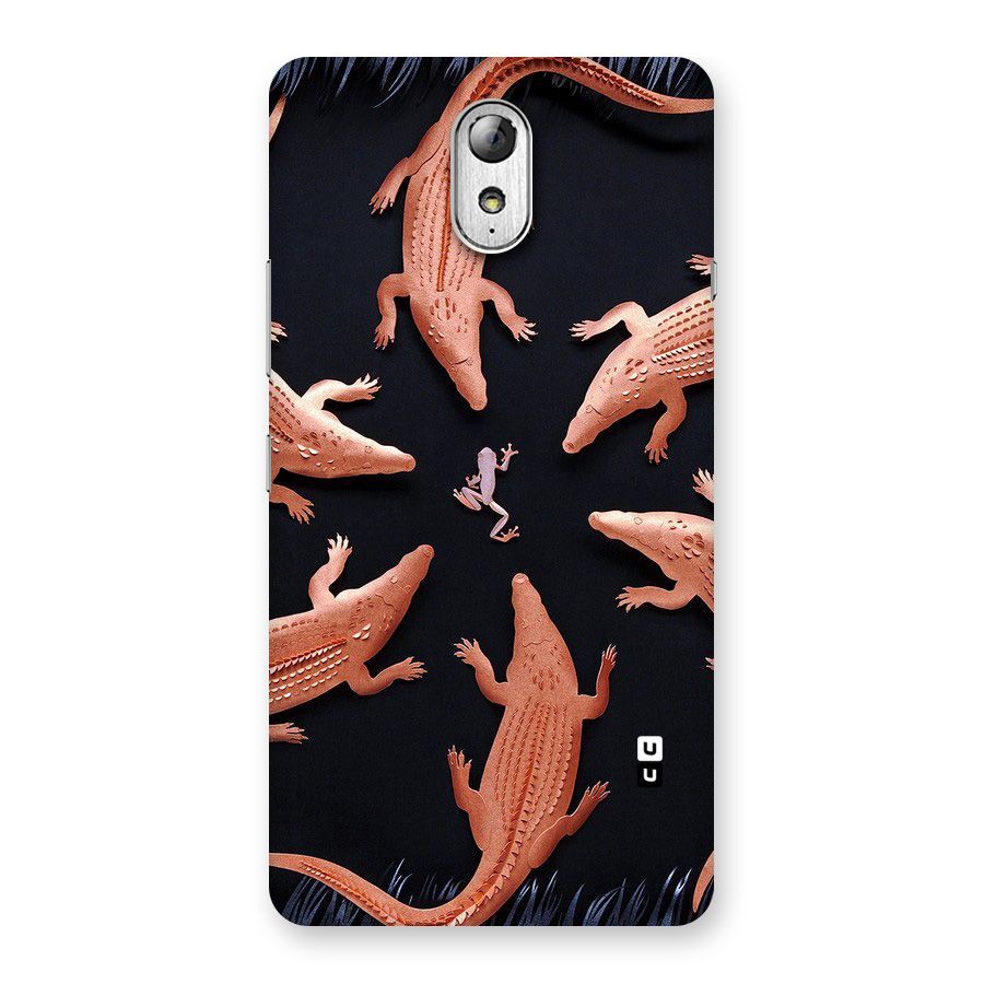 Brave Frog Back Case for Lenovo Vibe P1M