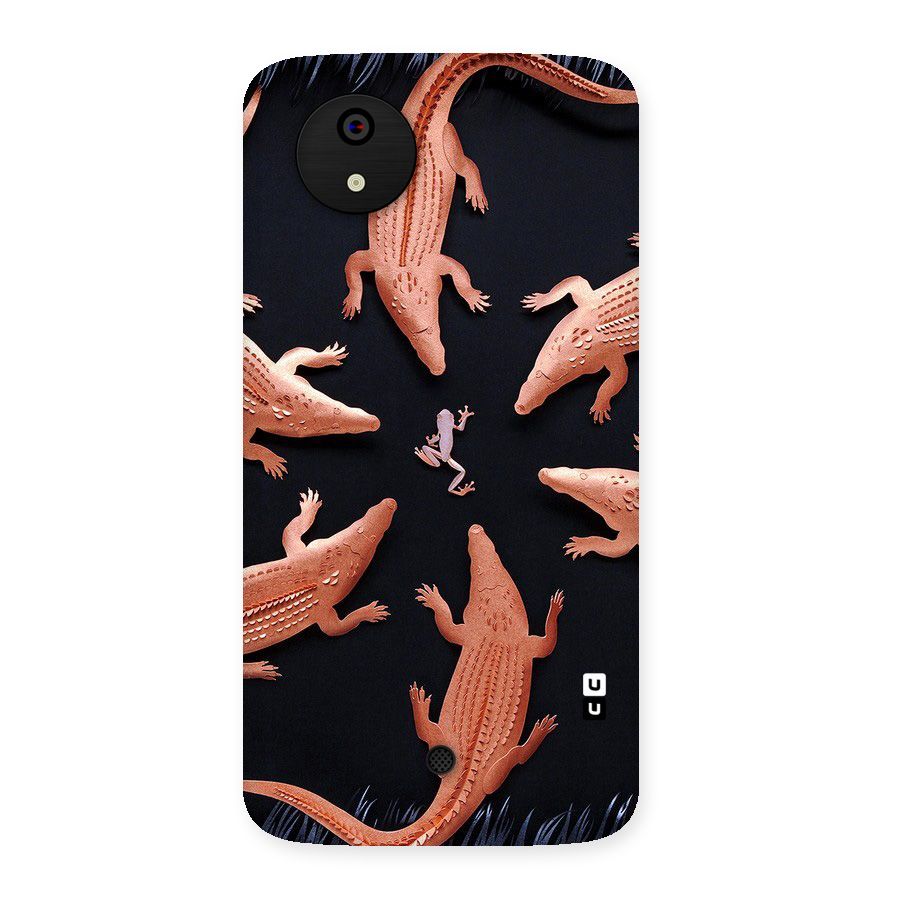 Brave Frog Back Case for Micromax Canvas A1