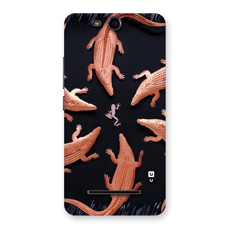 Brave Frog Back Case for Micromax Canvas Juice 3 Q392