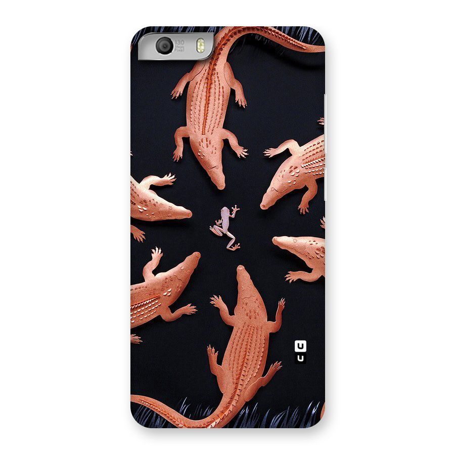 Brave Frog Back Case for Micromax Canvas Knight 2