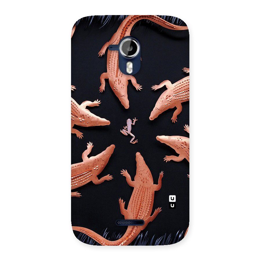 Brave Frog Back Case for Micromax Canvas Magnus A117