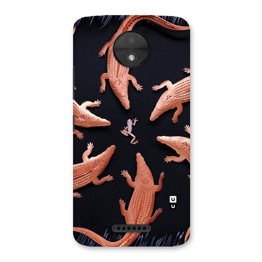 Brave Frog Back Case for Moto C