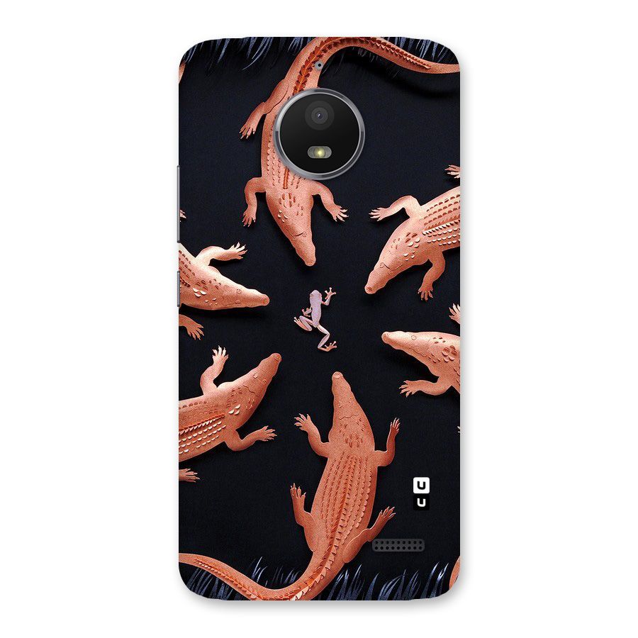 Brave Frog Back Case for Moto E4