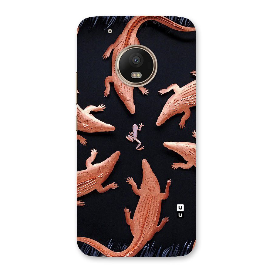 Brave Frog Back Case for Moto G5 Plus