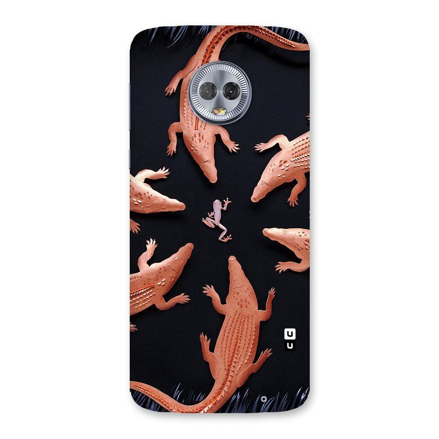 Brave Frog Back Case for Moto G6 Plus