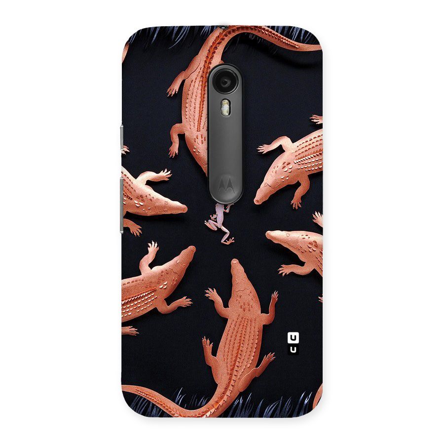 Brave Frog Back Case for Moto G Turbo