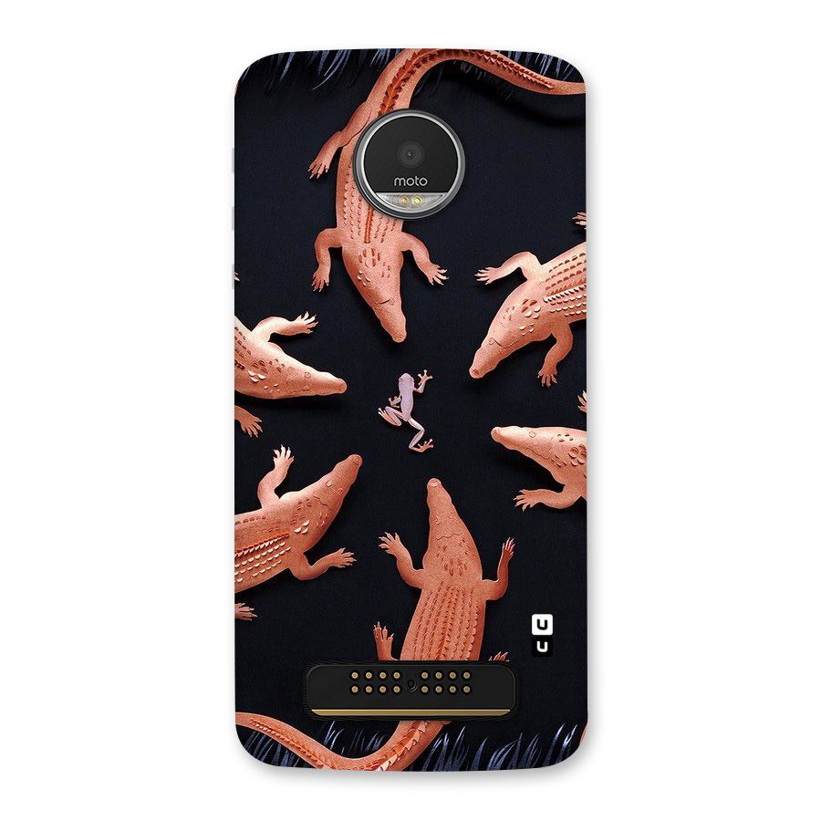Brave Frog Back Case for Moto Z Play