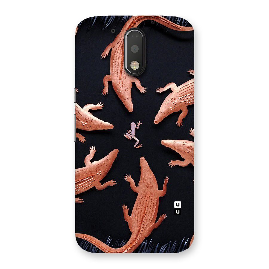 Brave Frog Back Case for Motorola Moto G4 Plus
