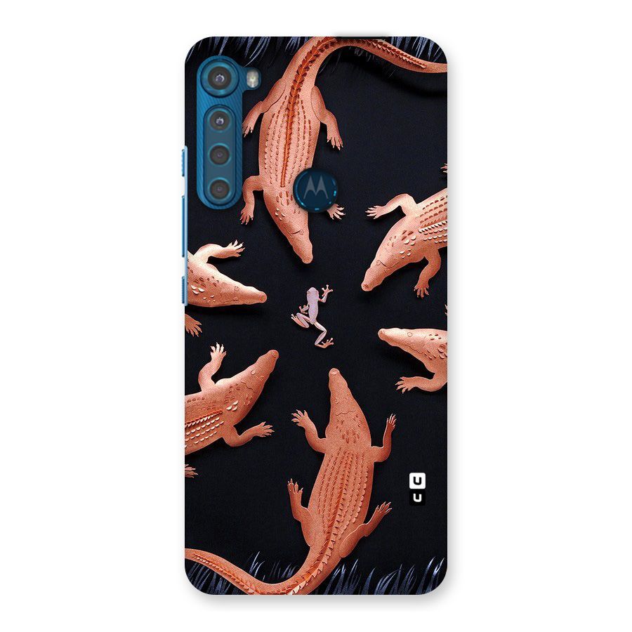 Brave Frog Back Case for Motorola One Fusion Plus