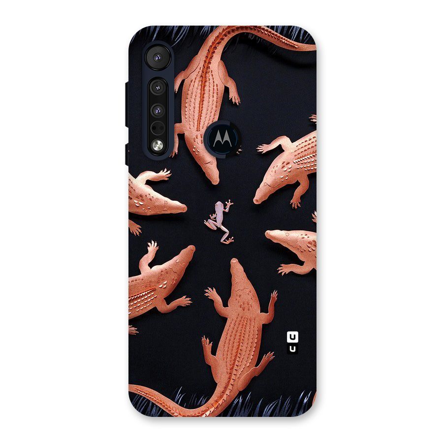Brave Frog Back Case for Motorola One Macro