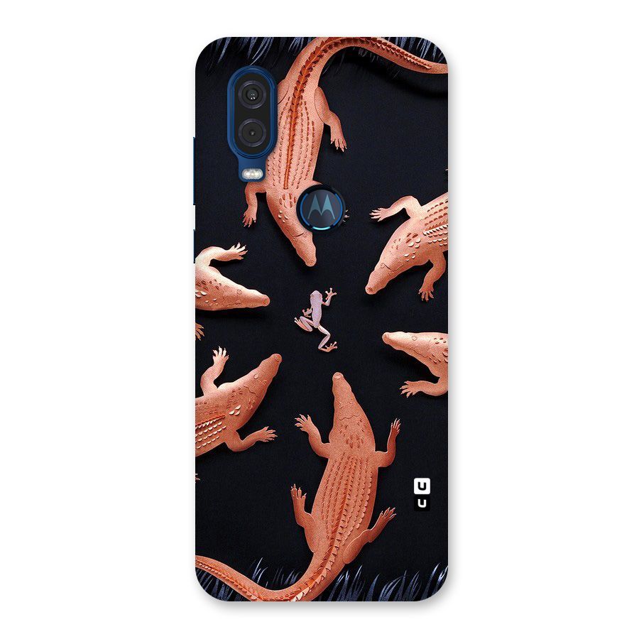 Brave Frog Back Case for Motorola One Vision