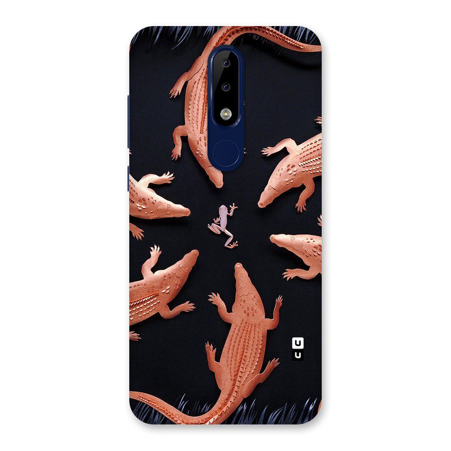 Brave Frog Back Case for Nokia 5.1 Plus