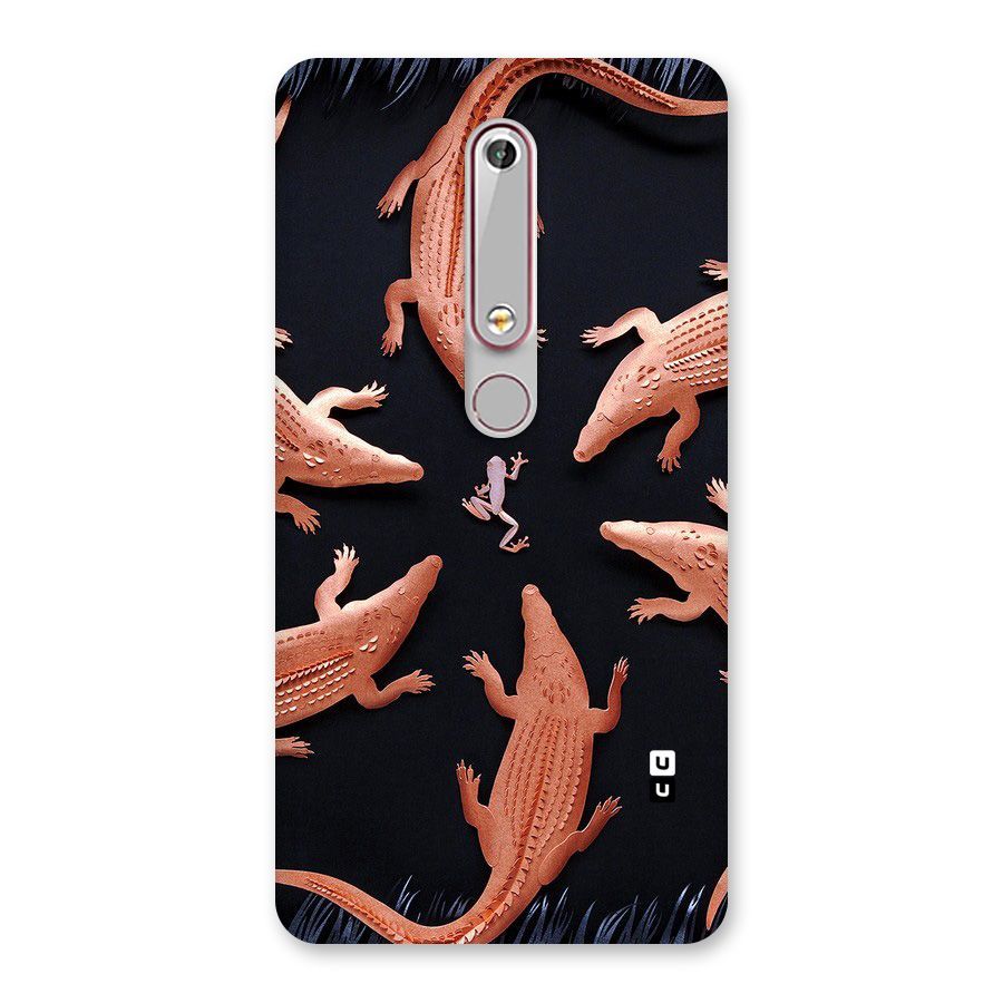 Brave Frog Back Case for Nokia 6.1