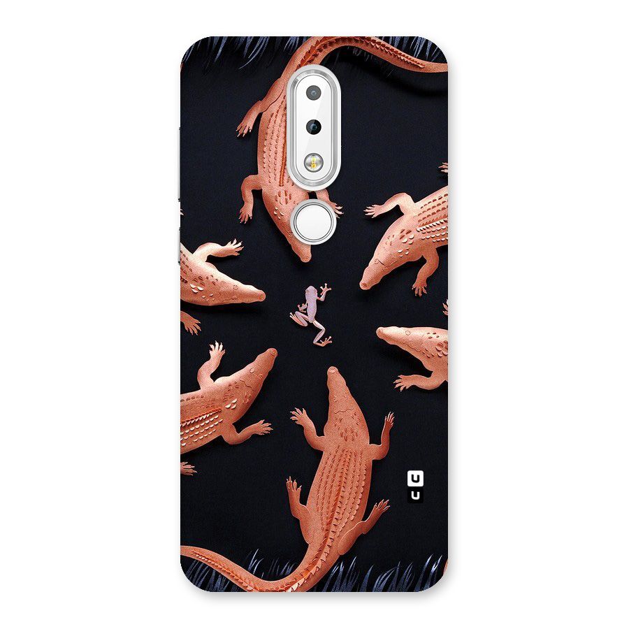 Brave Frog Back Case for Nokia 6.1 Plus
