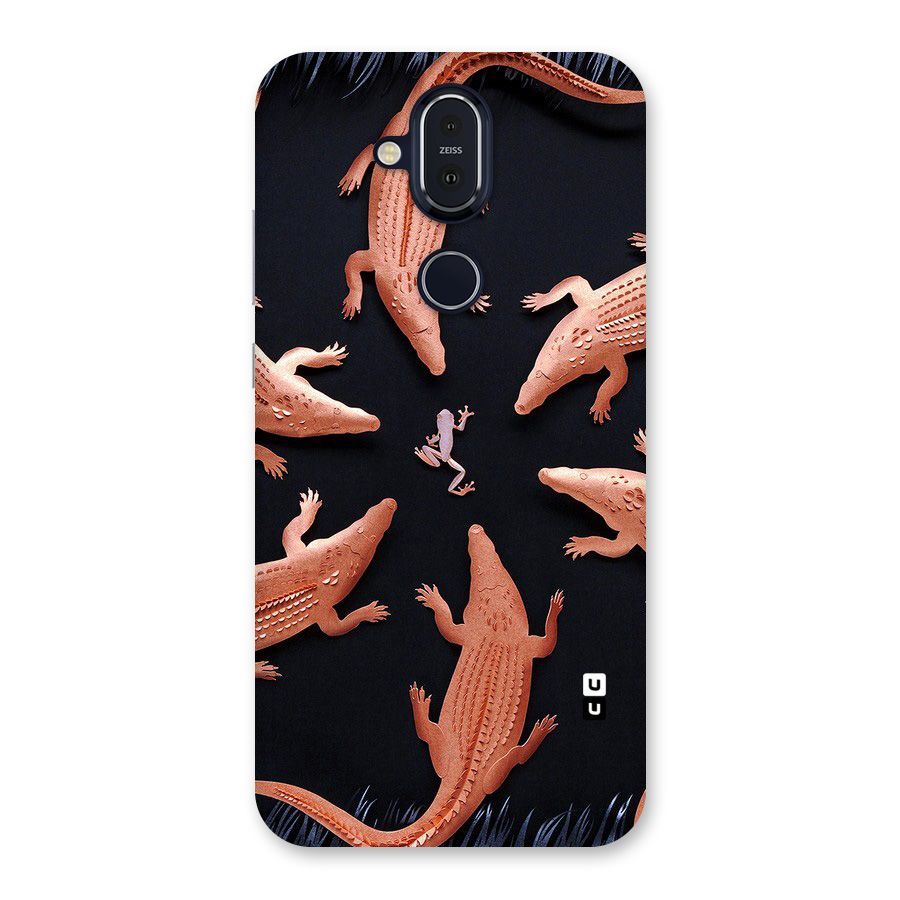 Brave Frog Back Case for Nokia 8.1