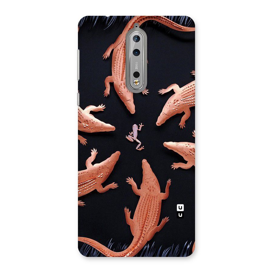 Brave Frog Back Case for Nokia 8