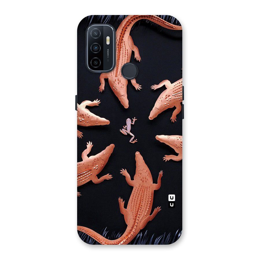 Brave Frog Back Case for Oppo A32
