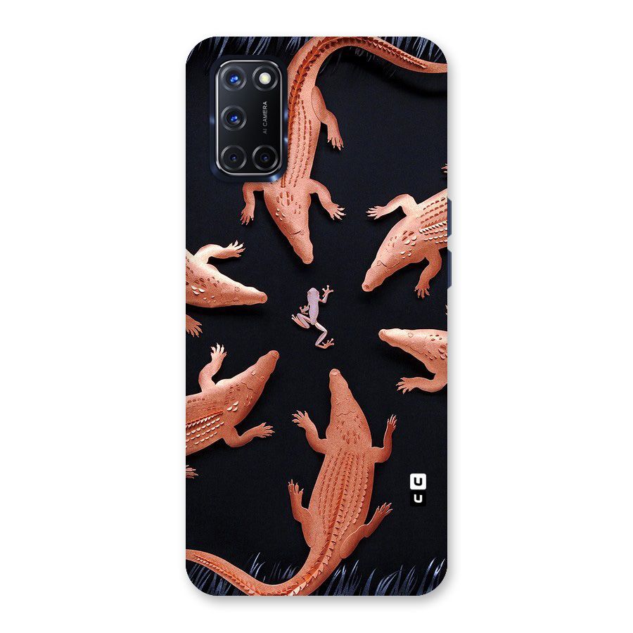 Brave Frog Back Case for Oppo A52