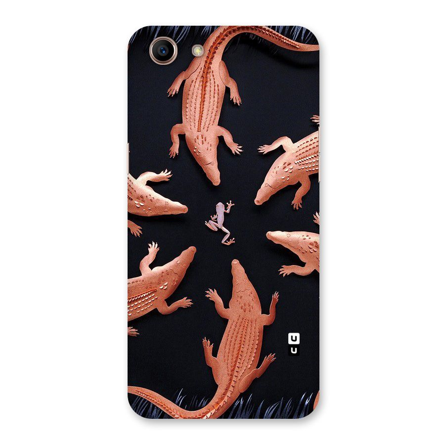 Brave Frog Back Case for Oppo A83 (2018)