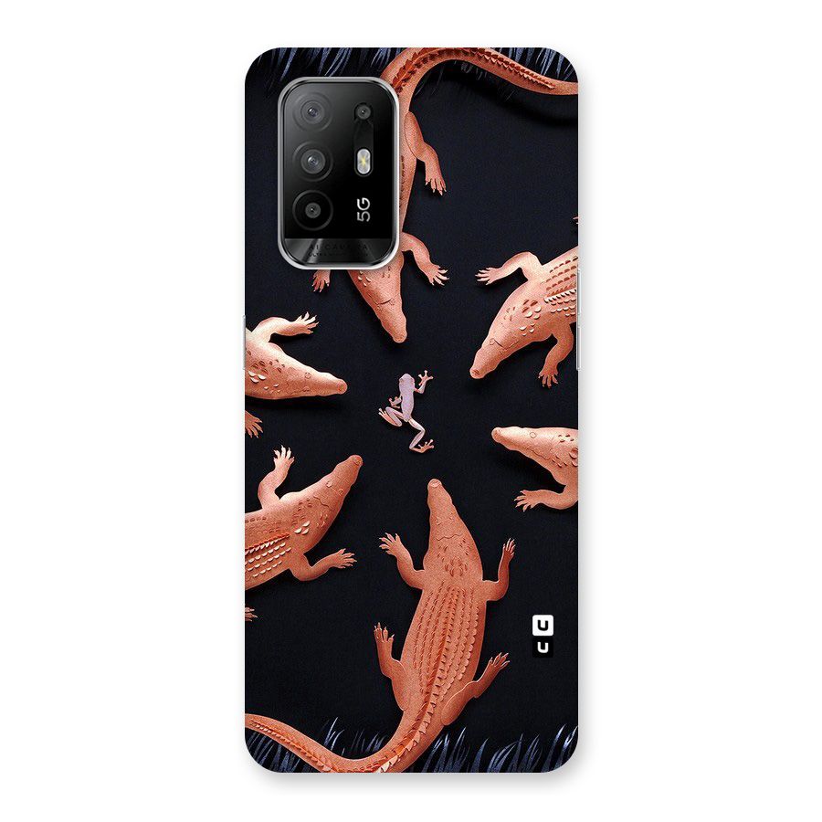 Brave Frog Back Case for Oppo F19 Pro Plus 5G