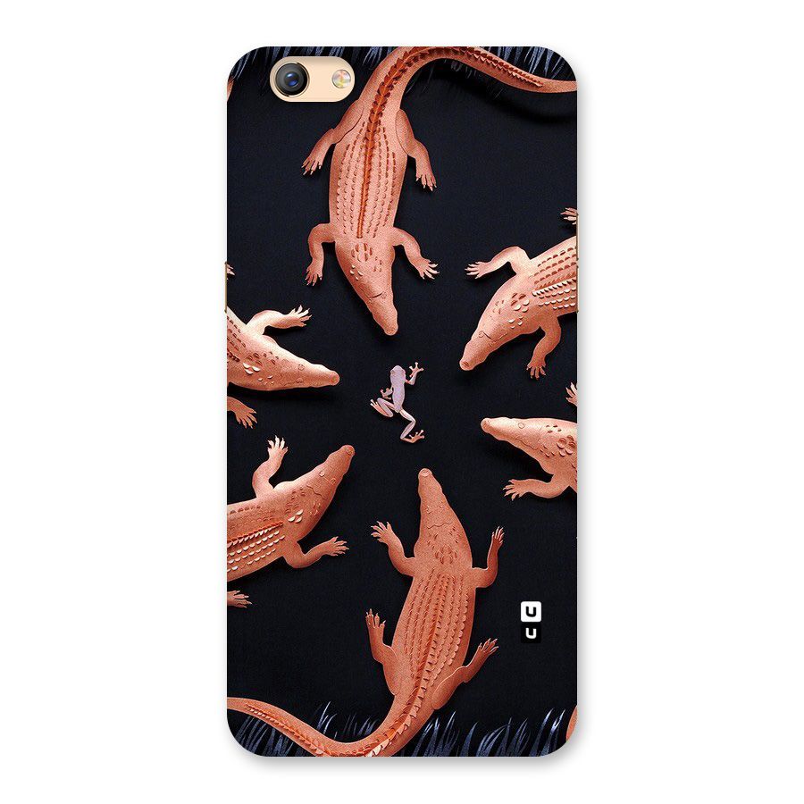 Brave Frog Back Case for Oppo F3 Plus
