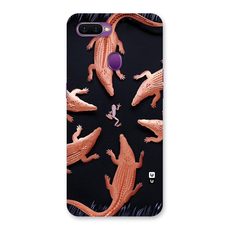 Brave Frog Back Case for Oppo F9