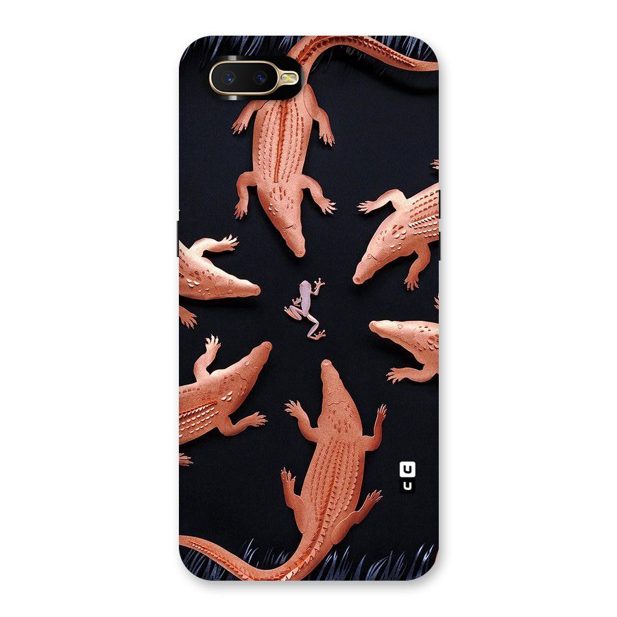 Brave Frog Back Case for Oppo K1