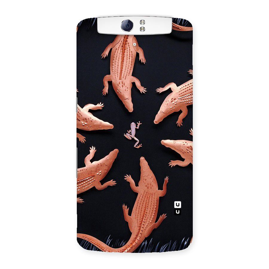 Brave Frog Back Case for Oppo N1