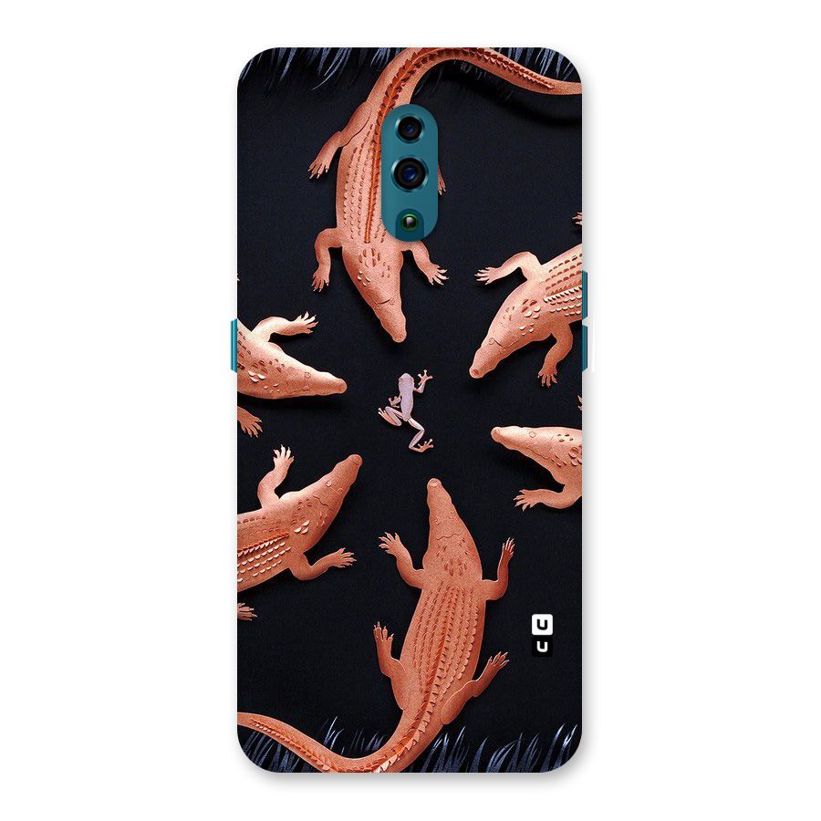 Brave Frog Back Case for Oppo Reno