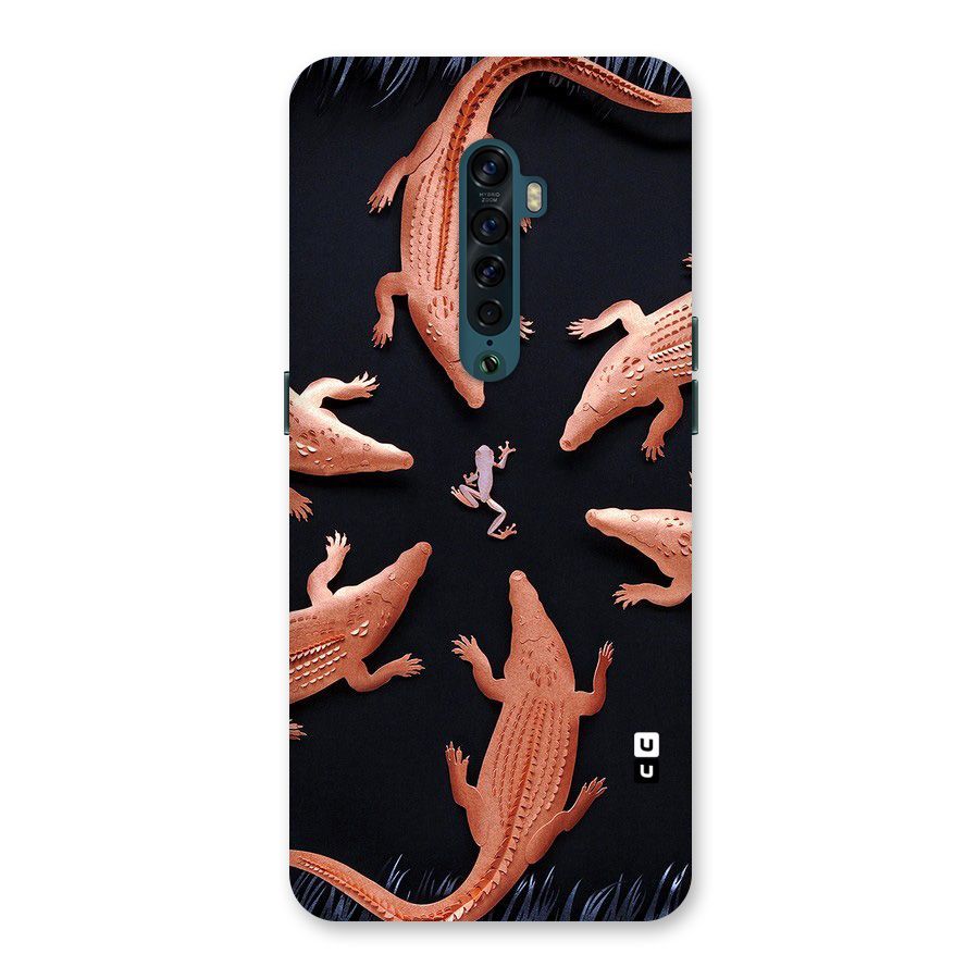 Brave Frog Back Case for Oppo Reno2