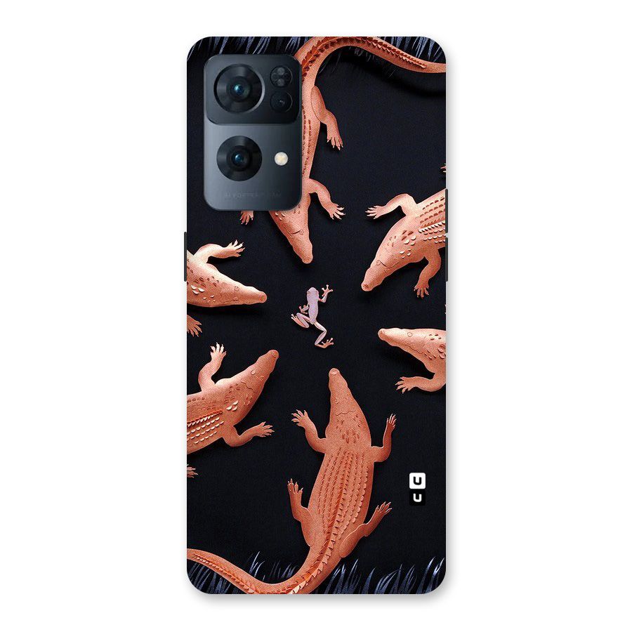 Brave Frog Back Case for Oppo Reno7 Pro 5G