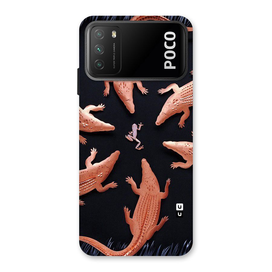 Brave Frog Back Case for Poco M3