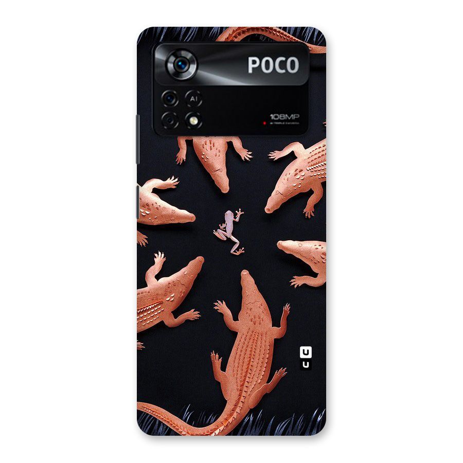 Brave Frog Back Case for Poco X4 Pro 5G