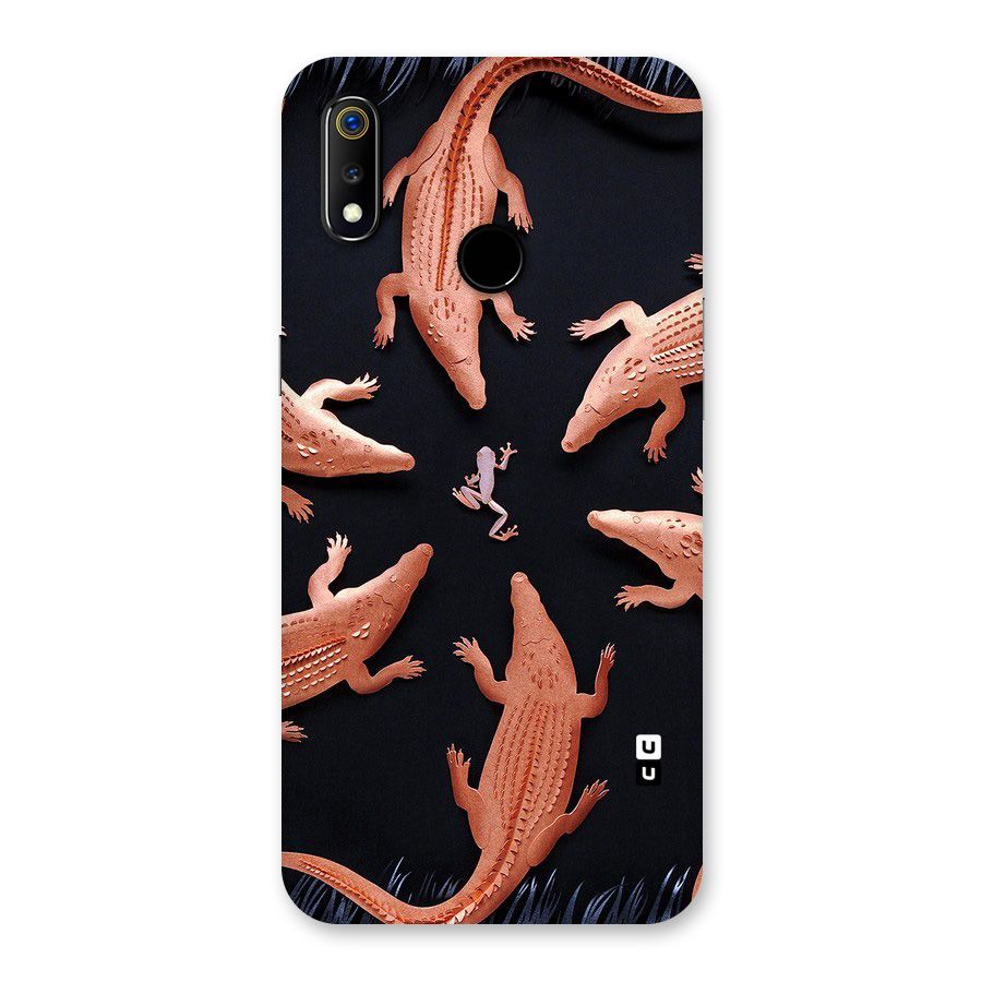 Brave Frog Back Case for Realme 3