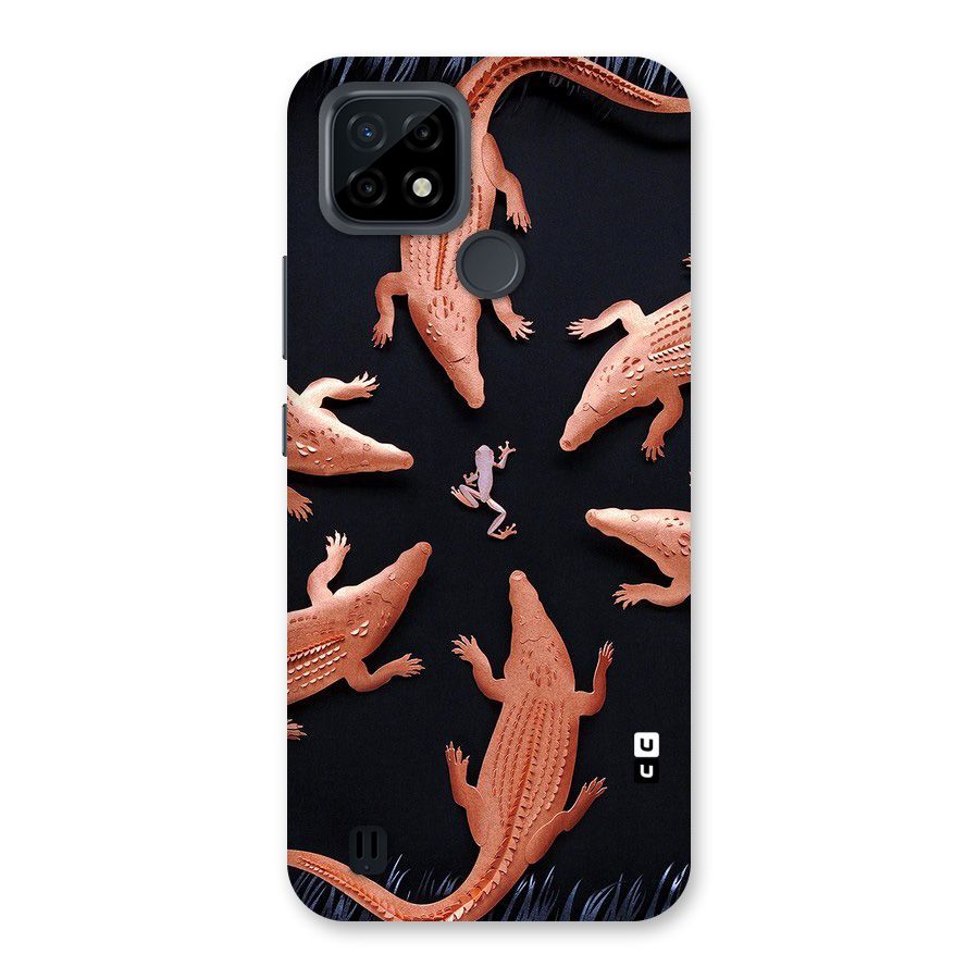 Brave Frog Back Case for Realme C21