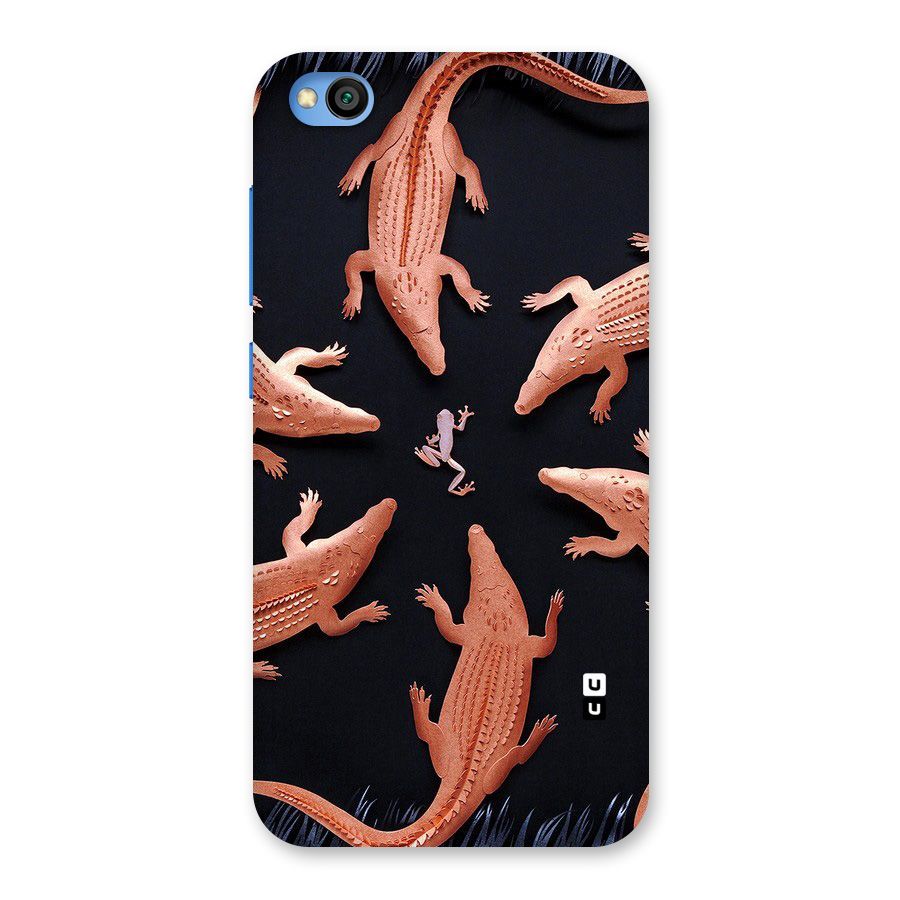 Brave Frog Back Case for Redmi Go