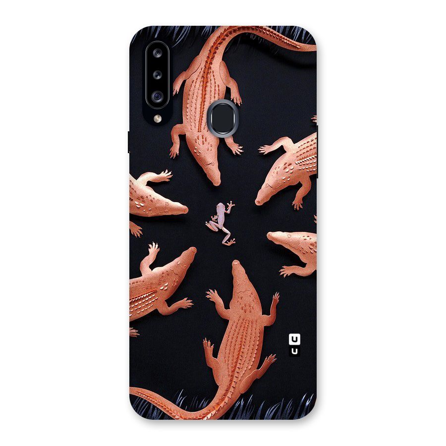 Brave Frog Back Case for Samsung Galaxy A20s