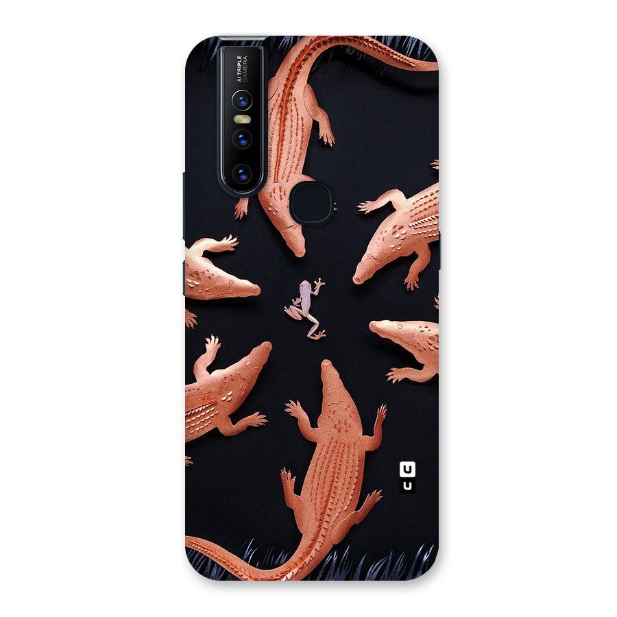 Brave Frog Back Case for Vivo V15