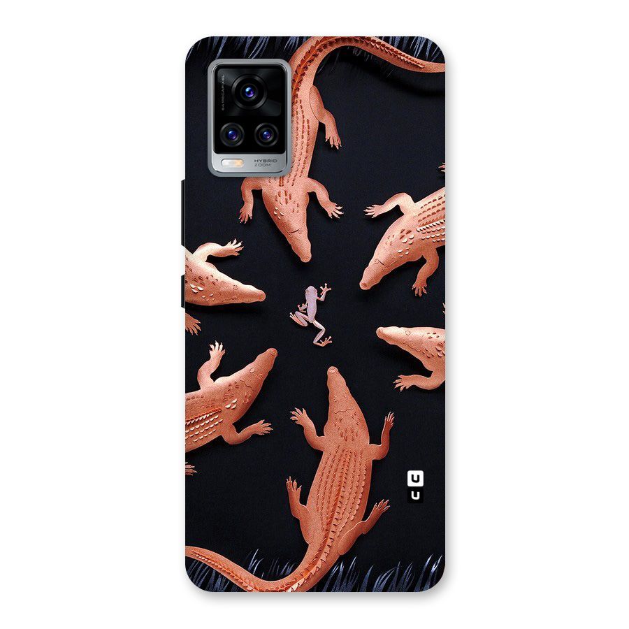 Brave Frog Back Case for Vivo V20 Pro
